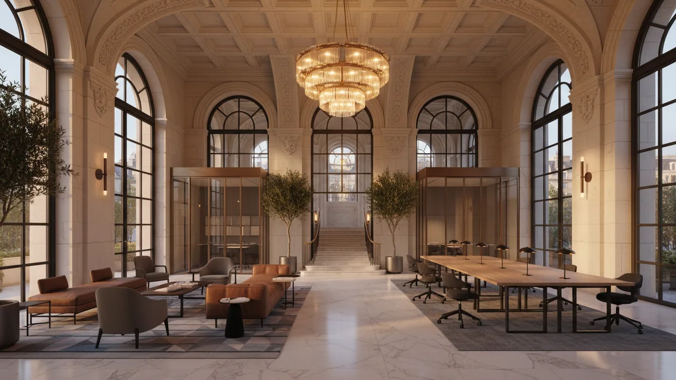 KI-Mitarbeiterverwaltungsplattform Warp verdreifacht Bürofläche in der 156 Fifth Avenue – KI-generiertes Symbolbild