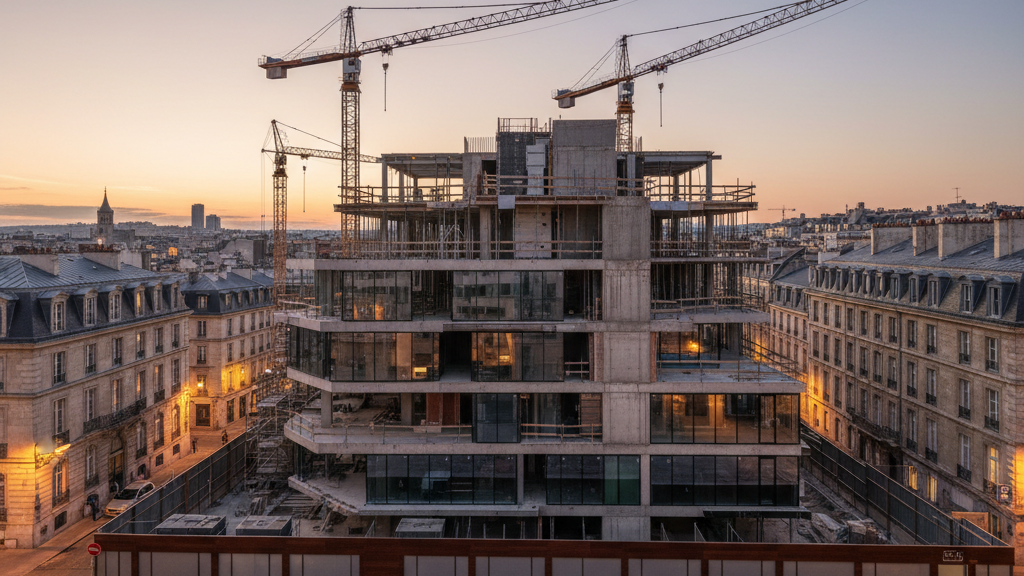 Neubau von gefördertem Wohnraum in Köln-Zollstock – KI-generiertes Symbolbild