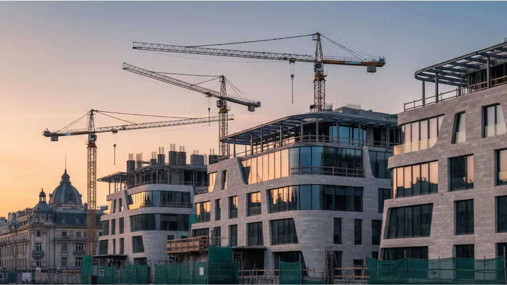 Gewerbeimmobilien-Branche versammelt sich im MADE Bush Terminal für Einblicke in eine spannende Neuentwicklung – KI-generiertes Symbolbild
