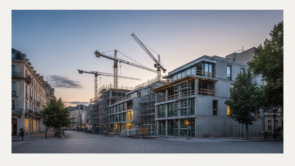 Grundsteinlegung für Wohncarrée Korbach – KI-generiertes Symbolbild