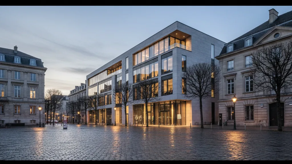 InvestMates erwirbt Einzelhandelsgebäude in Greenpoint für 26 Millionen US-Dollar und plant Wohnungsbau – KI-generiertes Symbolbild