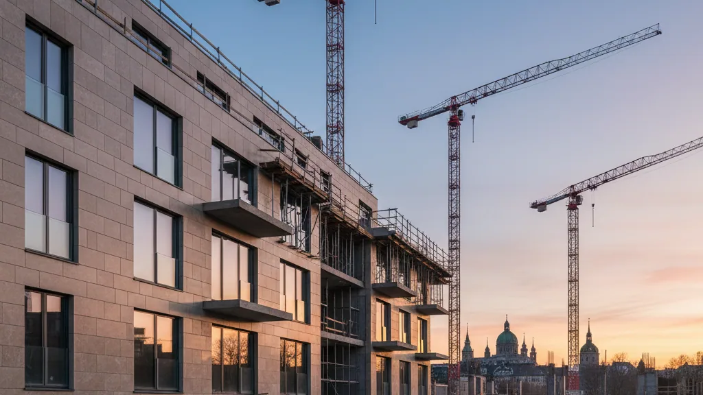 Deutsche Investment realisiert Wohnbauprojekt in Berlin-Mitte für internationalen Investor – KI-generiertes Symbolbild