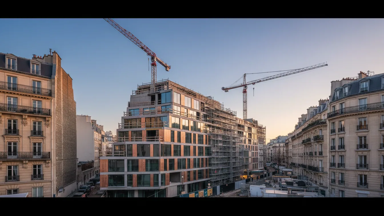 Parkhausarchitektur: Ästhetik und Funktionalität im urbanen Raum – KI-generiertes Symbolbild