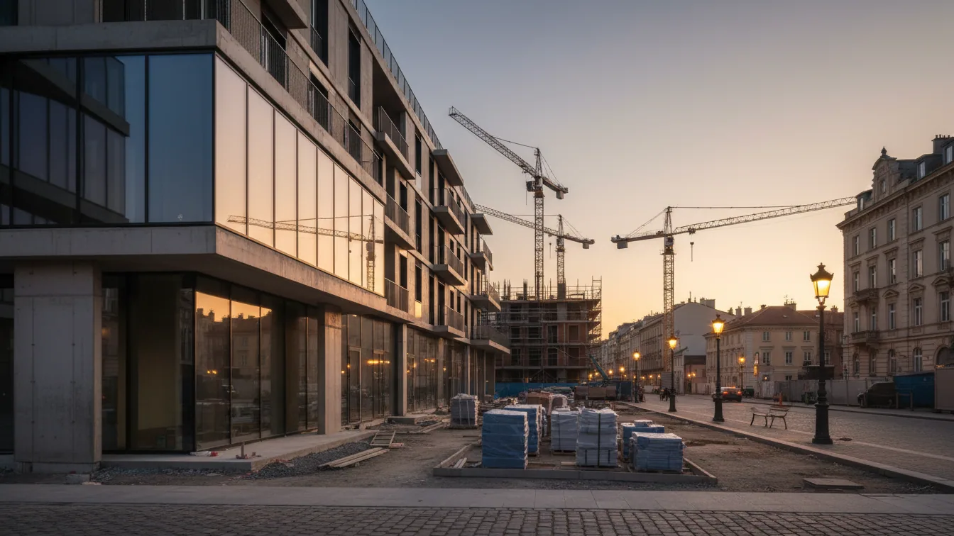 Kita-Fertigstellung im VIVAWEST-Modellquartier Bergmannsgrün in Dortmund-Huckarde – KI-generiertes Symbolbild