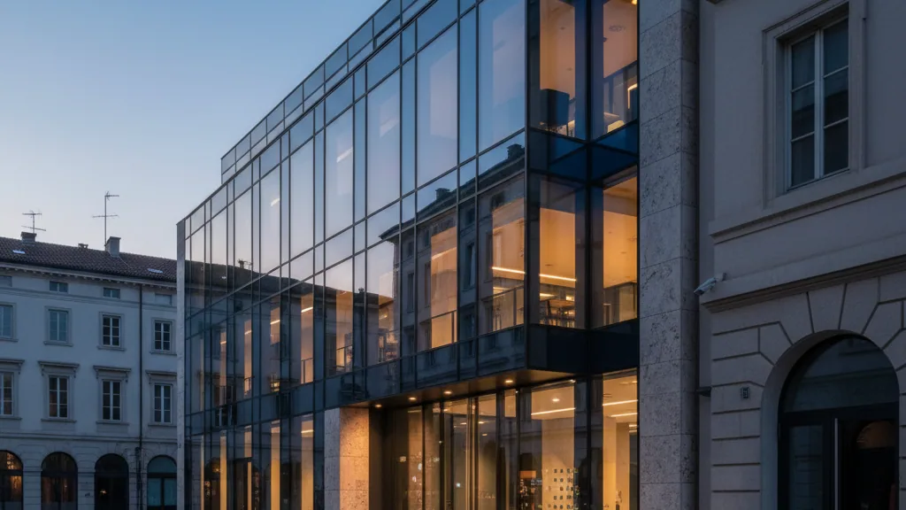 EG-Kassensysteme erwirbt Büro- und Produktionsgebäude in Geislingen – KI-generiertes Symbolbild