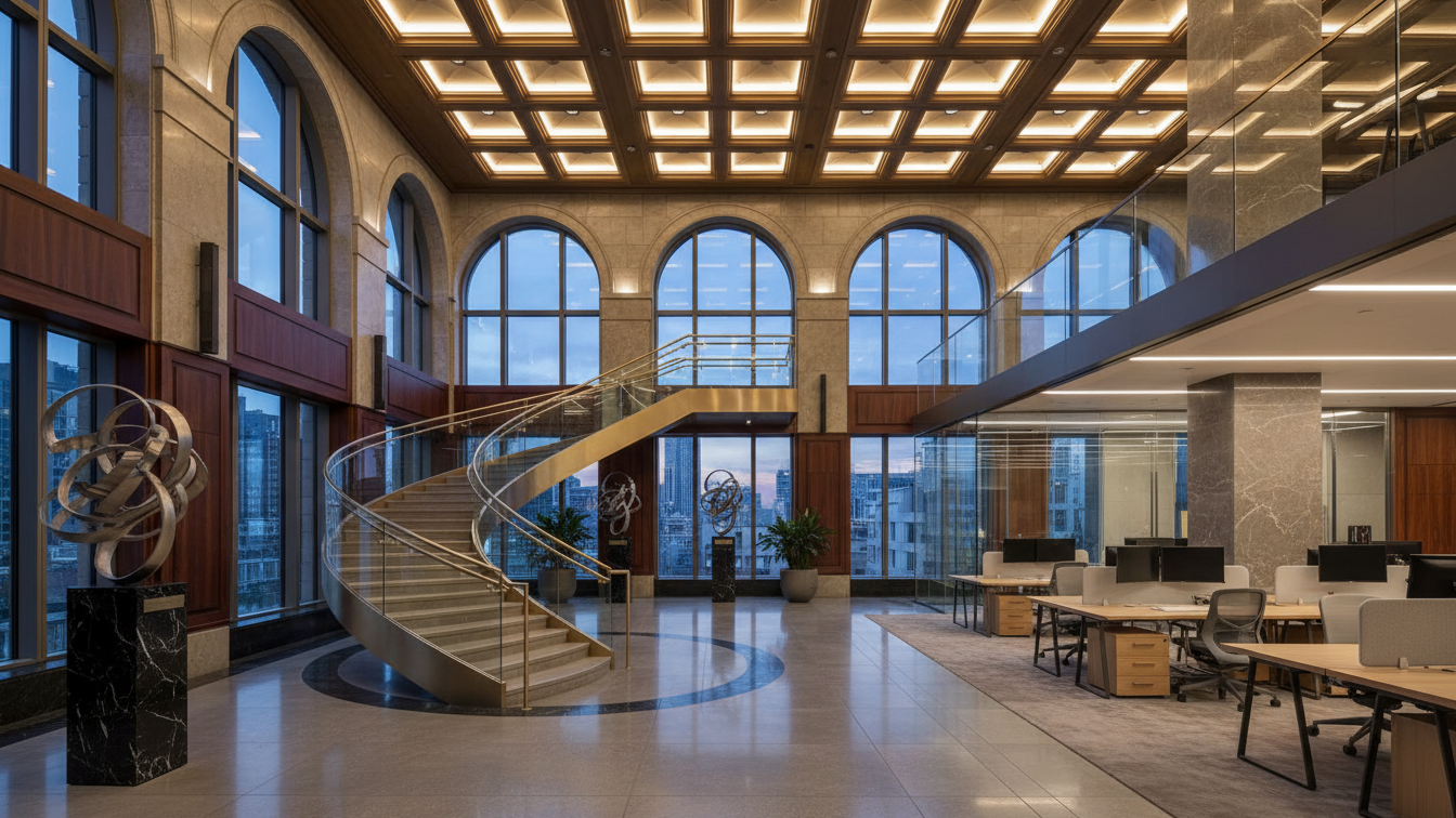 Aegon mietet 20.600 SF in Manhattans Plaza District – KI-generiertes Symbolbild