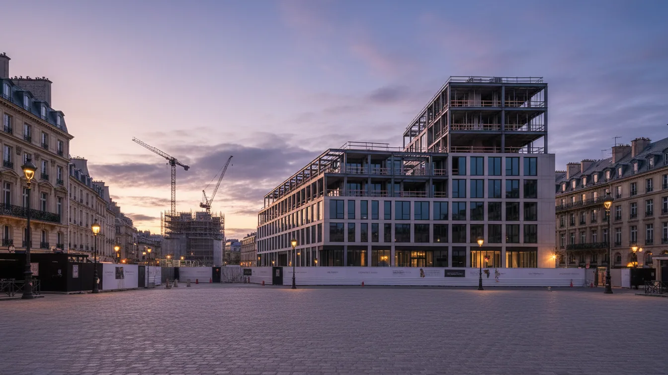 Firmengruppe Max Bögl erwirbt ehemaliges Stettner-Areal in Neumarkt – KI-generiertes Symbolbild