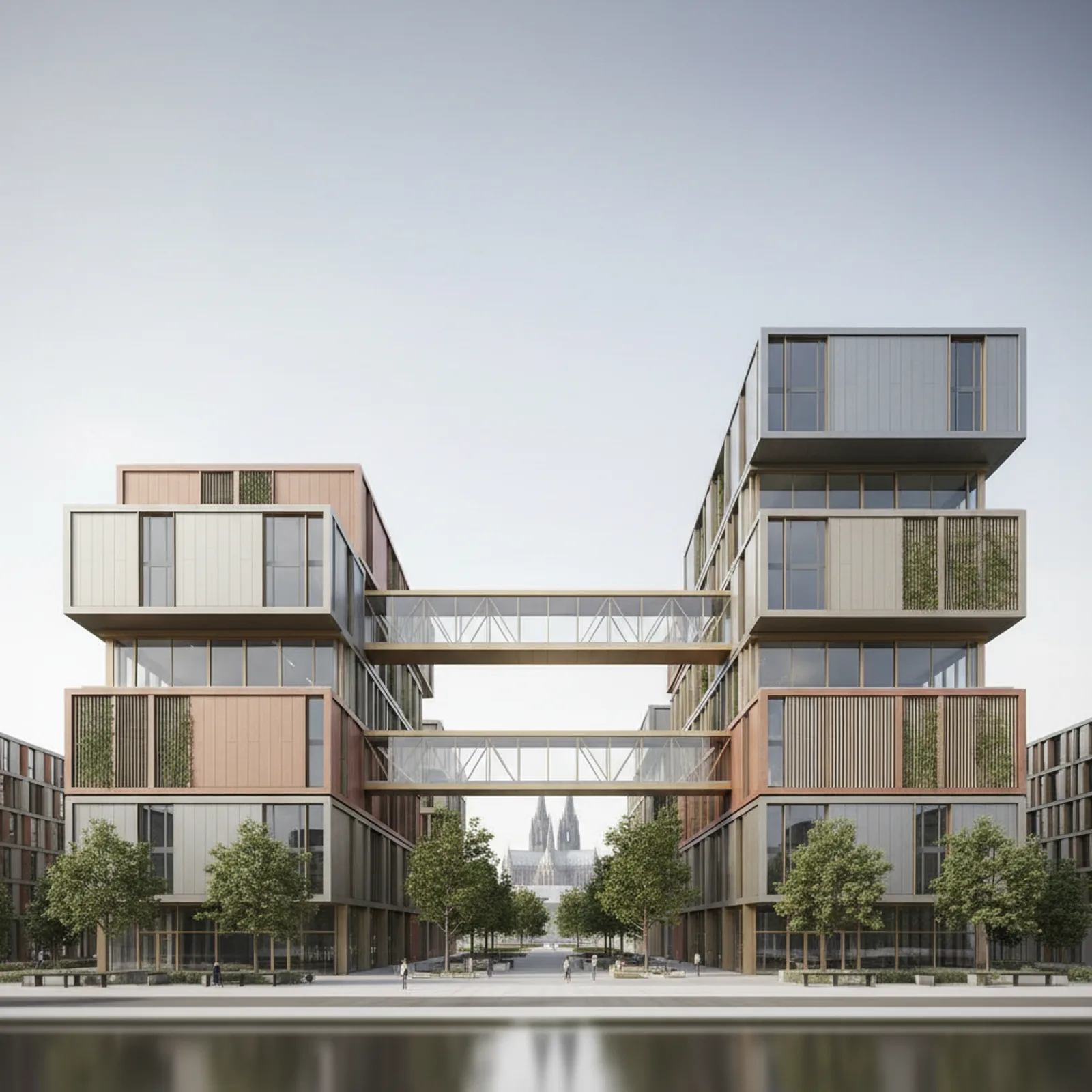 VEEDL-Projekt in Köln-Raderthal: Entwurf des Büros caspar. einstimmig ausgewählt