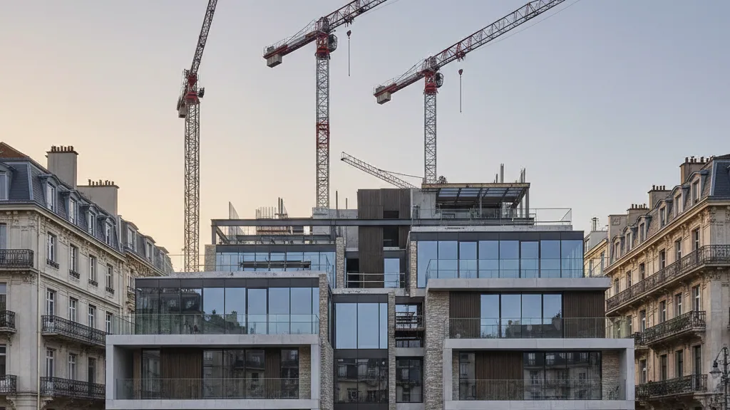 Stuttgarter Gemeinderat beschließt Bebauungsplan für Großprojekt von Hines – KI-generiertes Symbolbild