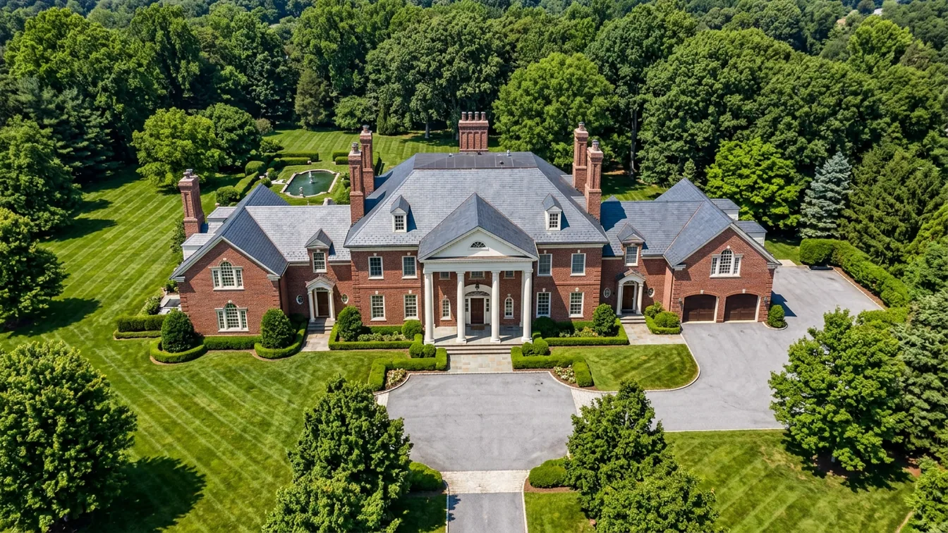 John Harbaugh bietet seine Villa in Maryland für $6,9 Millionen an – KI-generiertes Symbolbild