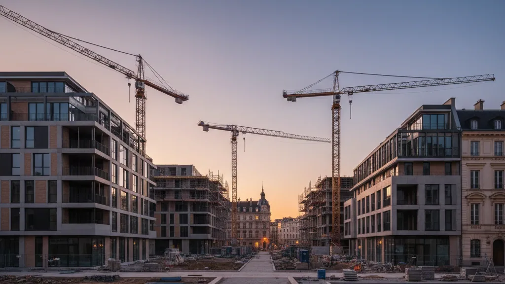 CONCRETE Capital beginnt Bau von 158 Wohnungen im LENZ Schwabing – KI-generiertes Symbolbild