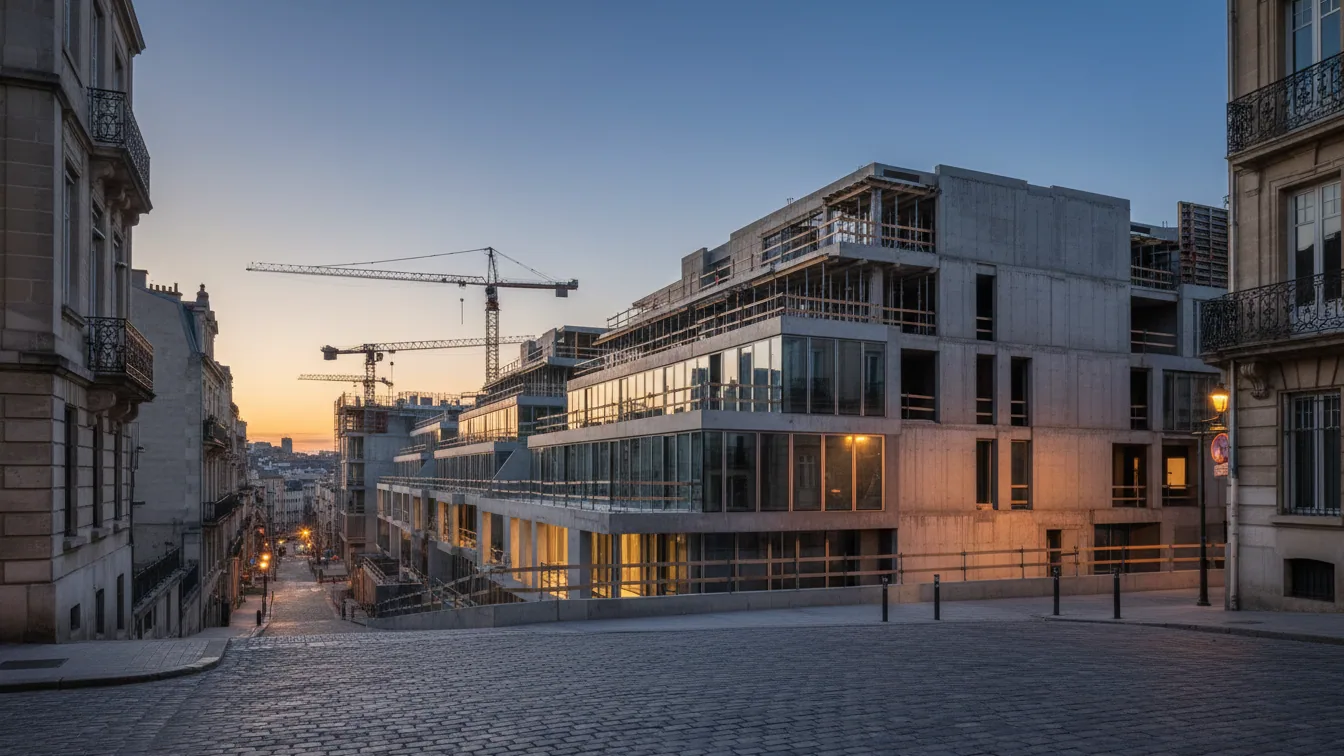 Livory beginnt Bauphase für 140 Mietwohnungen in Berlin-Pankow – KI-generiertes Symbolbild