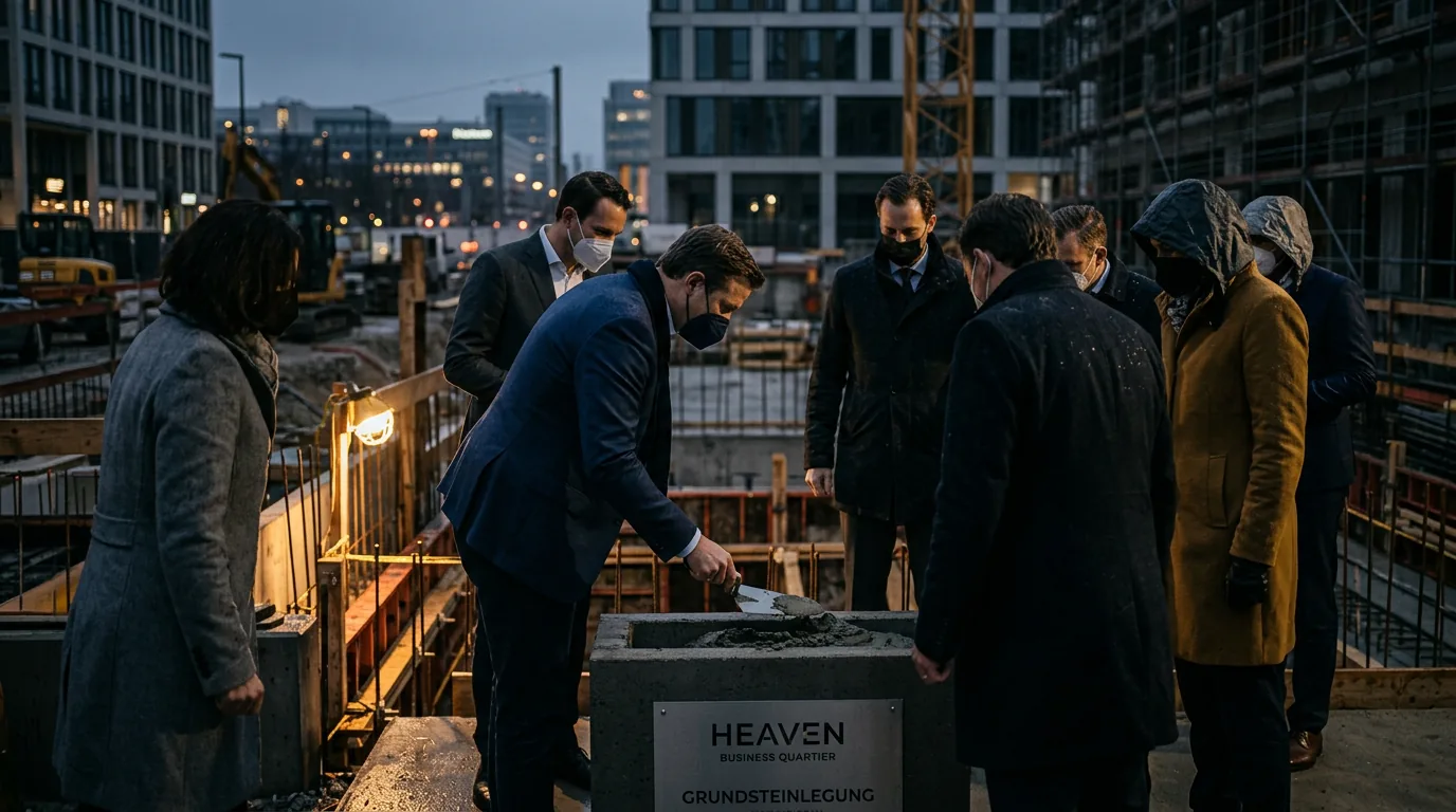 Grundsteinlegung für "HEAVEN" Business Quartier in München vollzogen