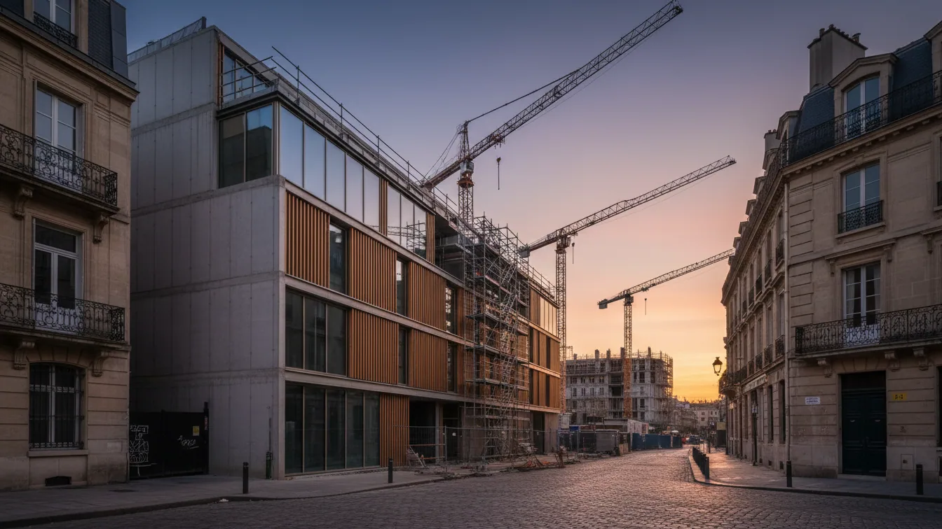 Neun Projekte für den Deutschen Nachhaltigkeitspreis Architektur nominiert – KI-generiertes Symbolbild