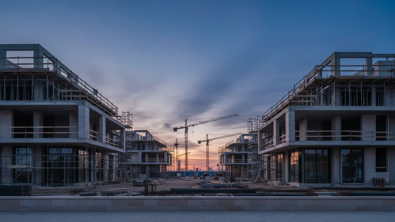 Neuer Projektentwickler Nexum Group AG auf Wohnimmobilien in Top-7-Städten fokussiert – KI-generiertes Symbolbild