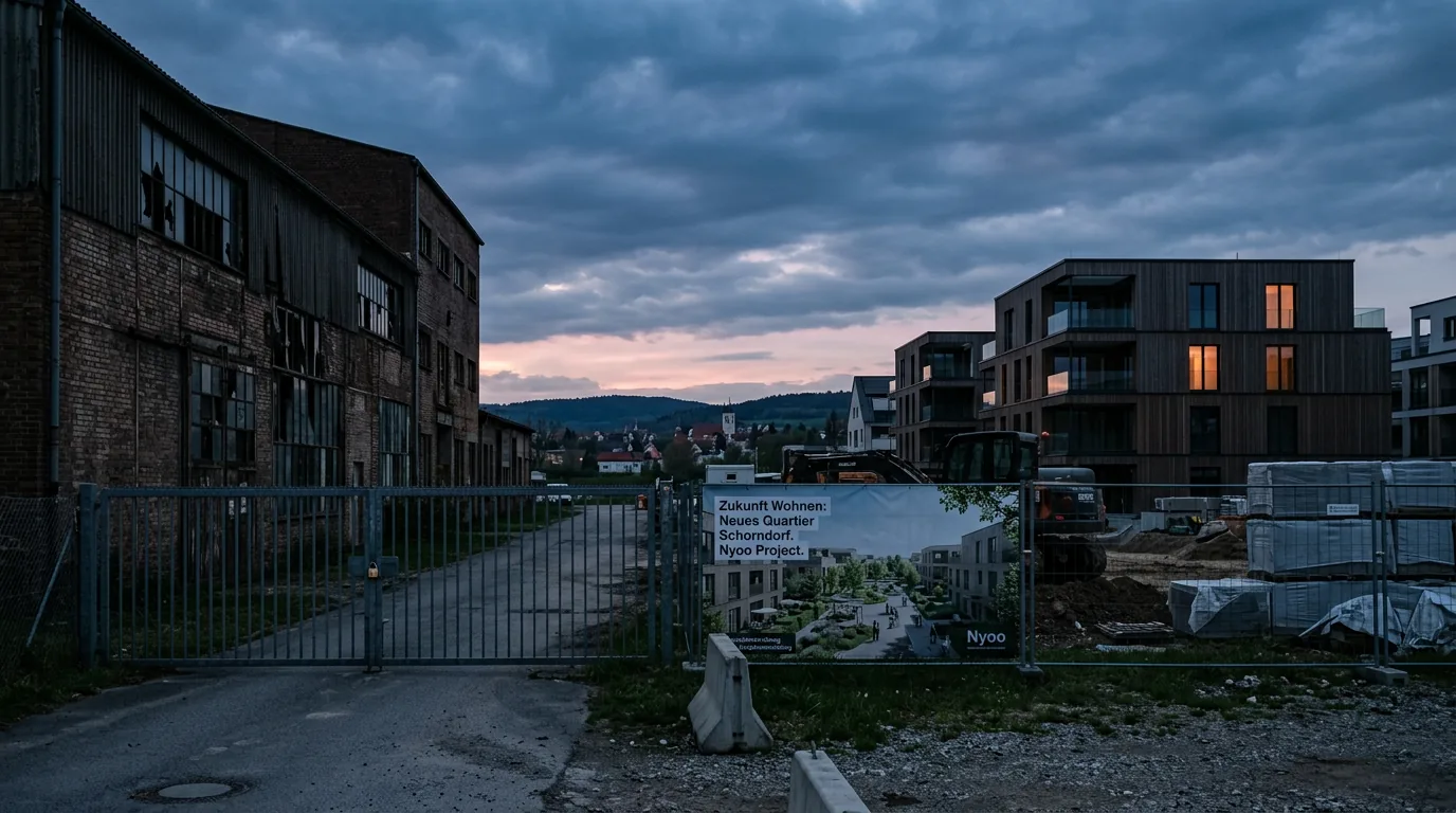 Nyoo Real Estate erwirbt Konversionsfläche in Schorndorf für Wohnquartierentwicklung