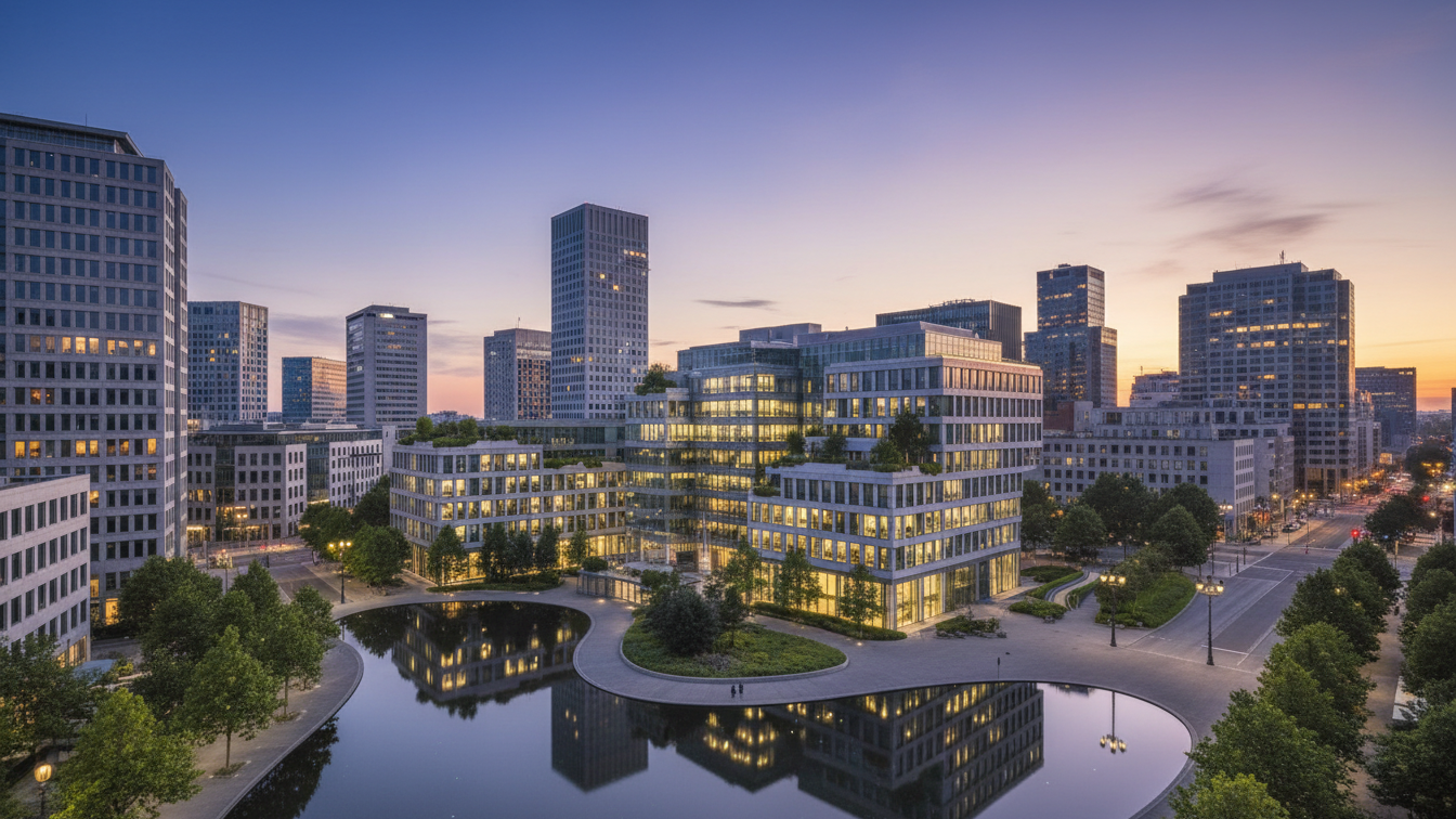 Peachtree finanziert Ritz-Carlton Portland mit 141 Millionen US-Dollar C-PACE Darlehen – KI-generiertes Symbolbild