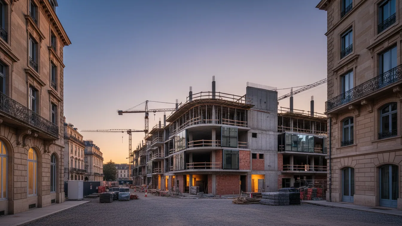 Primus Immobilien AG beginnt Rückbau am Cecilienplatz in Berlin-Hellersdorf – KI-generiertes Symbolbild