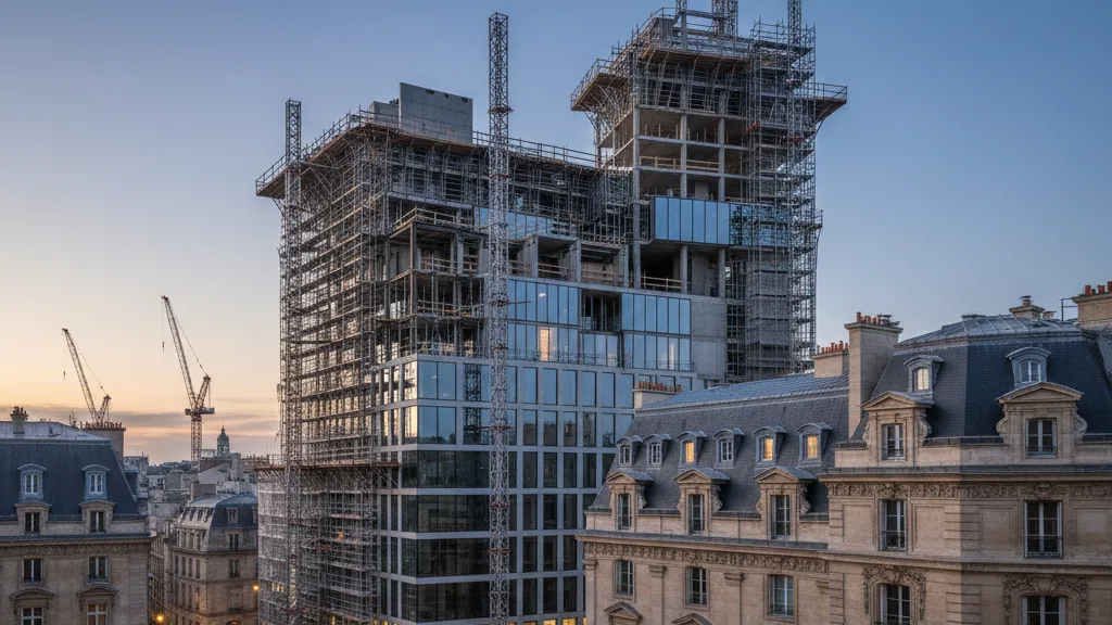 Wohnungsbau in Deutschland: Realisierungsstau trotz wachsender Projektpipeline – KI-generiertes Symbolbild