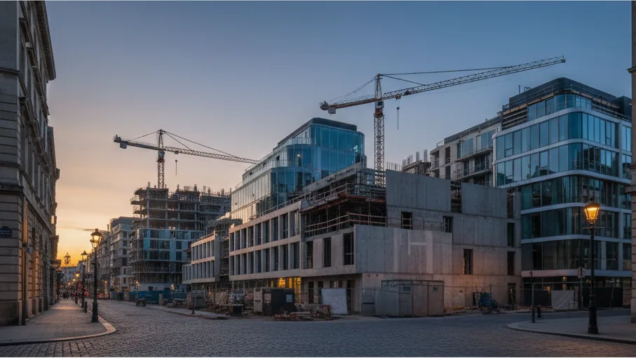 LMXD und BedRock sichern Finanzierung über 250 Mio. $ für 560 Wohneinheiten in Astoria – KI-generiertes Symbolbild