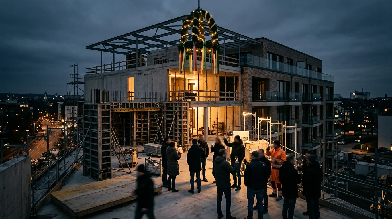 Richtfest für Neubauprojekt in Karlsruhe-Oststadt zelebriert