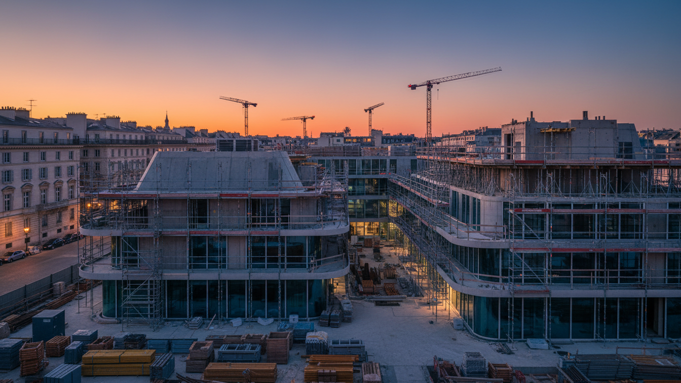 Neubauprojekt Merlin Quartier in Falkensee: Fortschritt und Bedeutung für das Berliner Umland – KI-generiertes Symbolbild