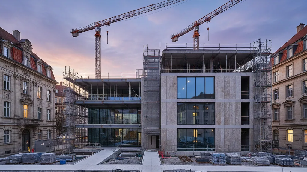Schlossgartenquartier Stuttgart: Transformation der Königstraße 1c durch WOLFF & MÜLLER – KI-generiertes Symbolbild