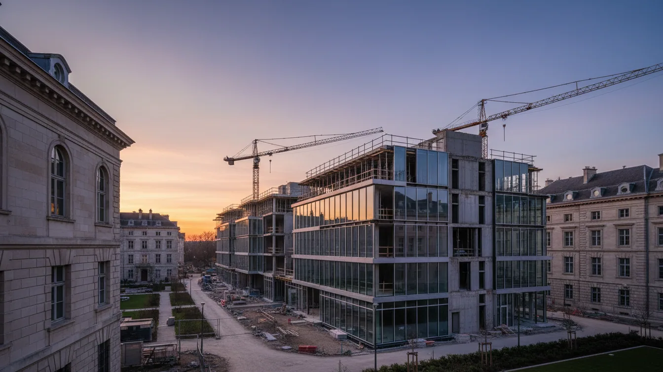 SOCOTEC Building Solutions gestaltet moderne Arbeitswelten für Daiichi Sankyo – KI-generiertes Symbolbild