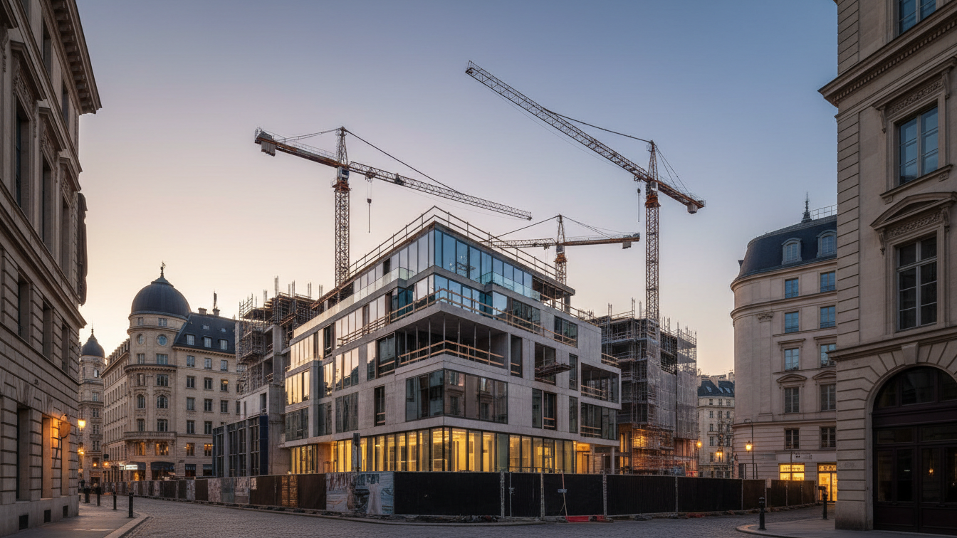 Landmarken AG gewinnt Investorenauswahlverfahren für Stadthafen Münster – KI-generiertes Symbolbild