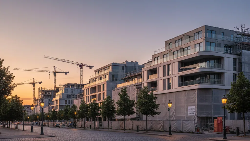 VIVAWEST realisiert 64 Wohneinheiten in Essen: Die „Barbara Höfe“ sind bezugsfertig – KI-generiertes Symbolbild