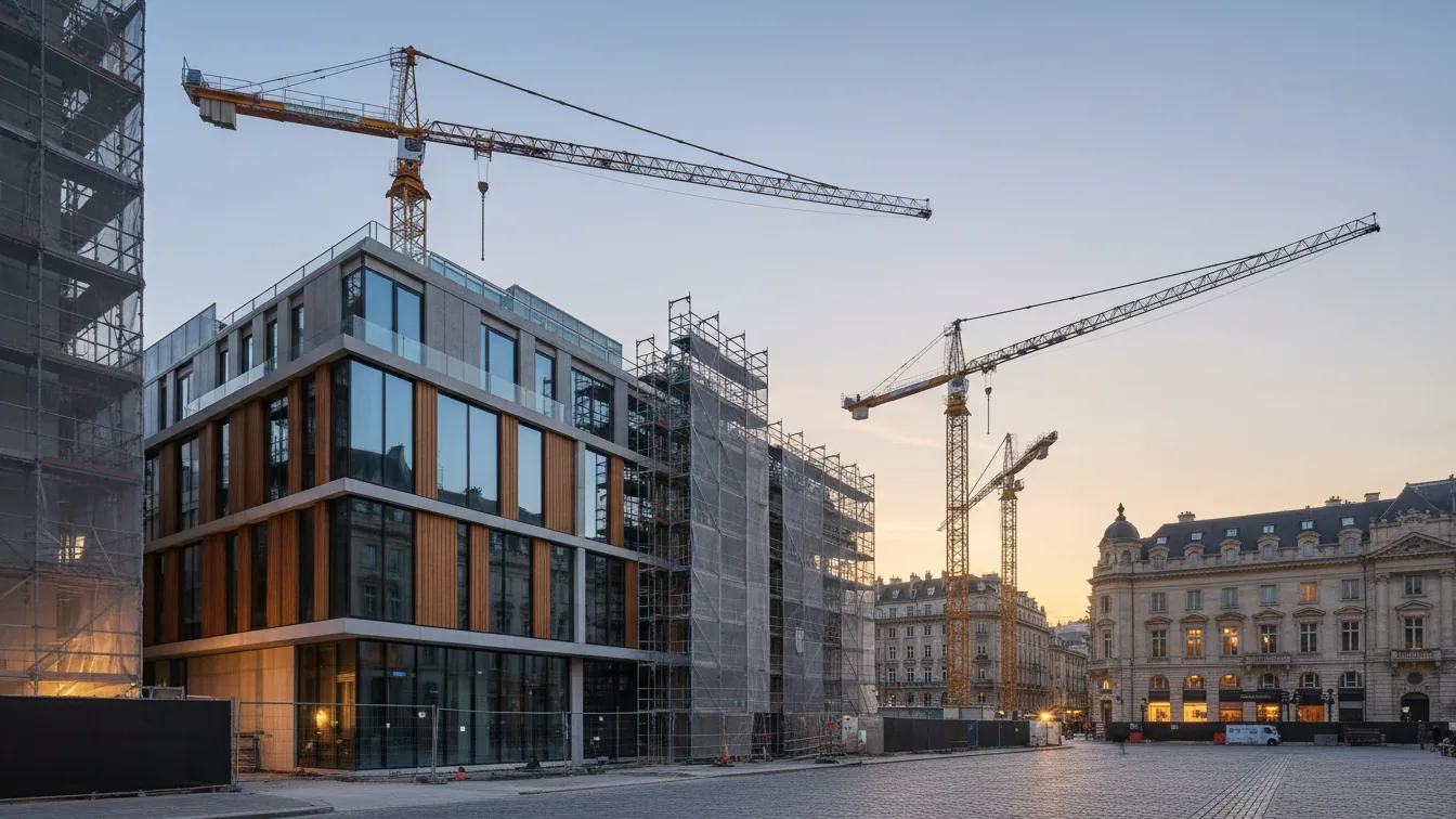 WBM realisiert Neubauprojekt mit 59 Wohneinheiten in Berlin-Friedrichshain – KI-generiertes Symbolbild