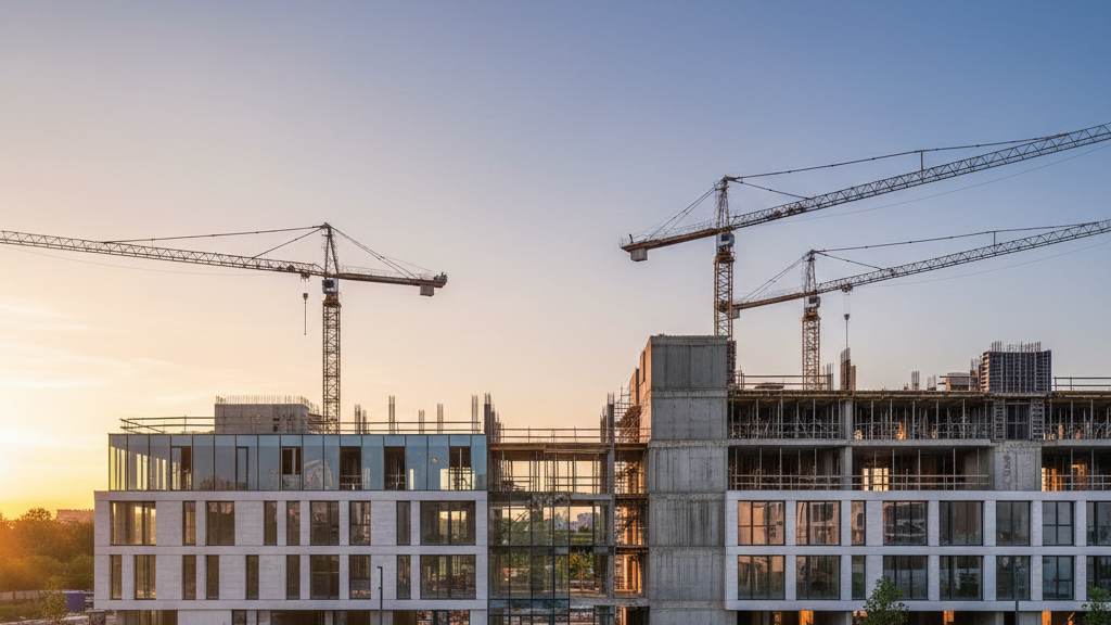 Modernisierung von Wohnanlage in Kempten abgeschlossen: Fokus auf Energieeffizienz und Bestandserhalt – KI-generiertes Symbolbild
