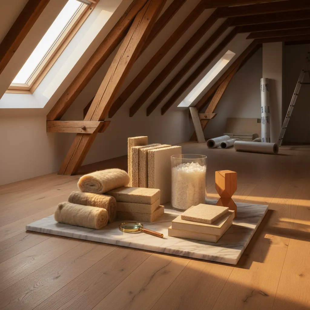 Dämmung Dachboden: Welche Materialien eignen sich?