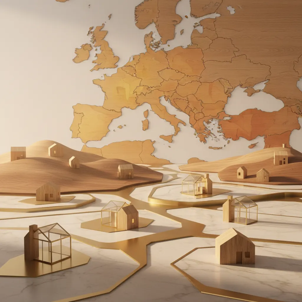Die günstigsten Immobilienregionen Europas