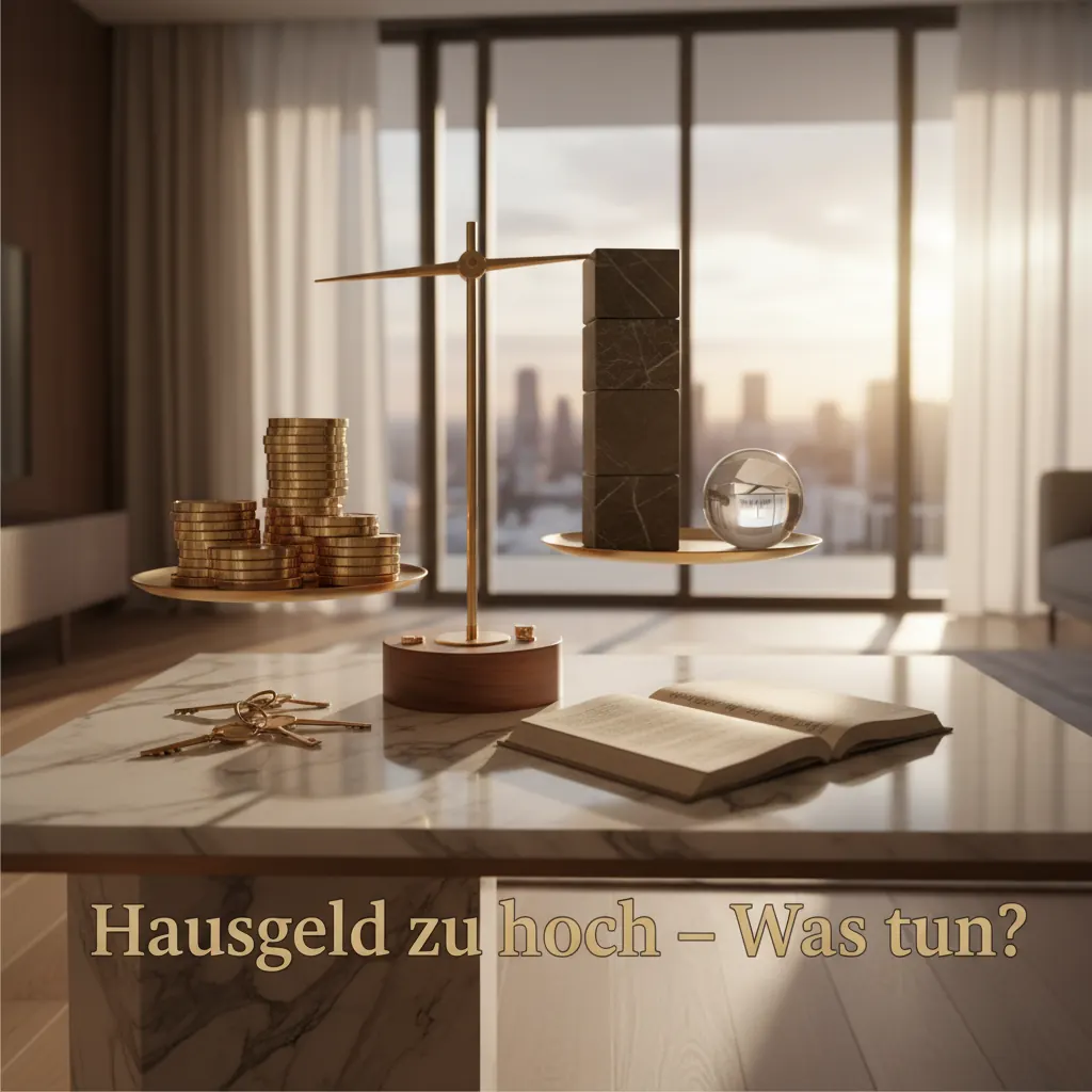 Hausgeld zu hoch – Was tun?