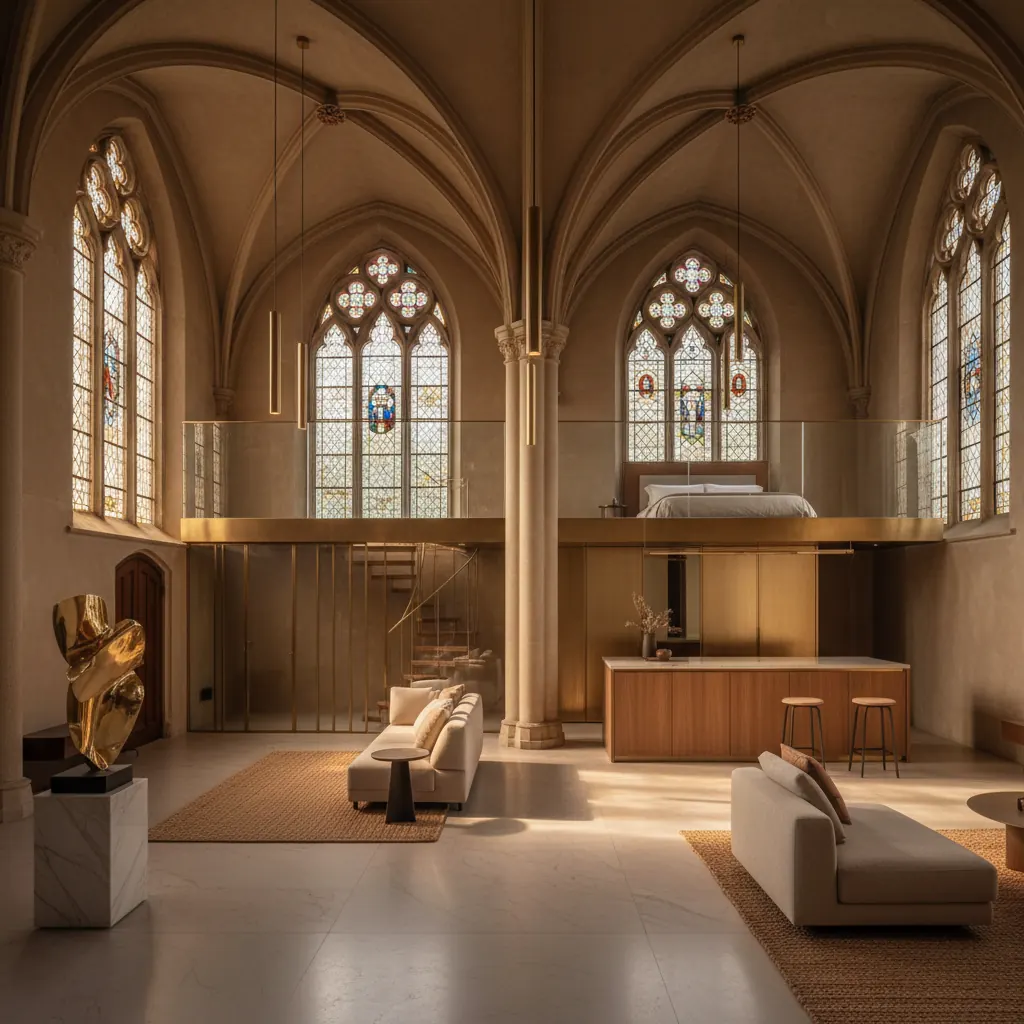 Kirchen in Wohnraum umwandeln