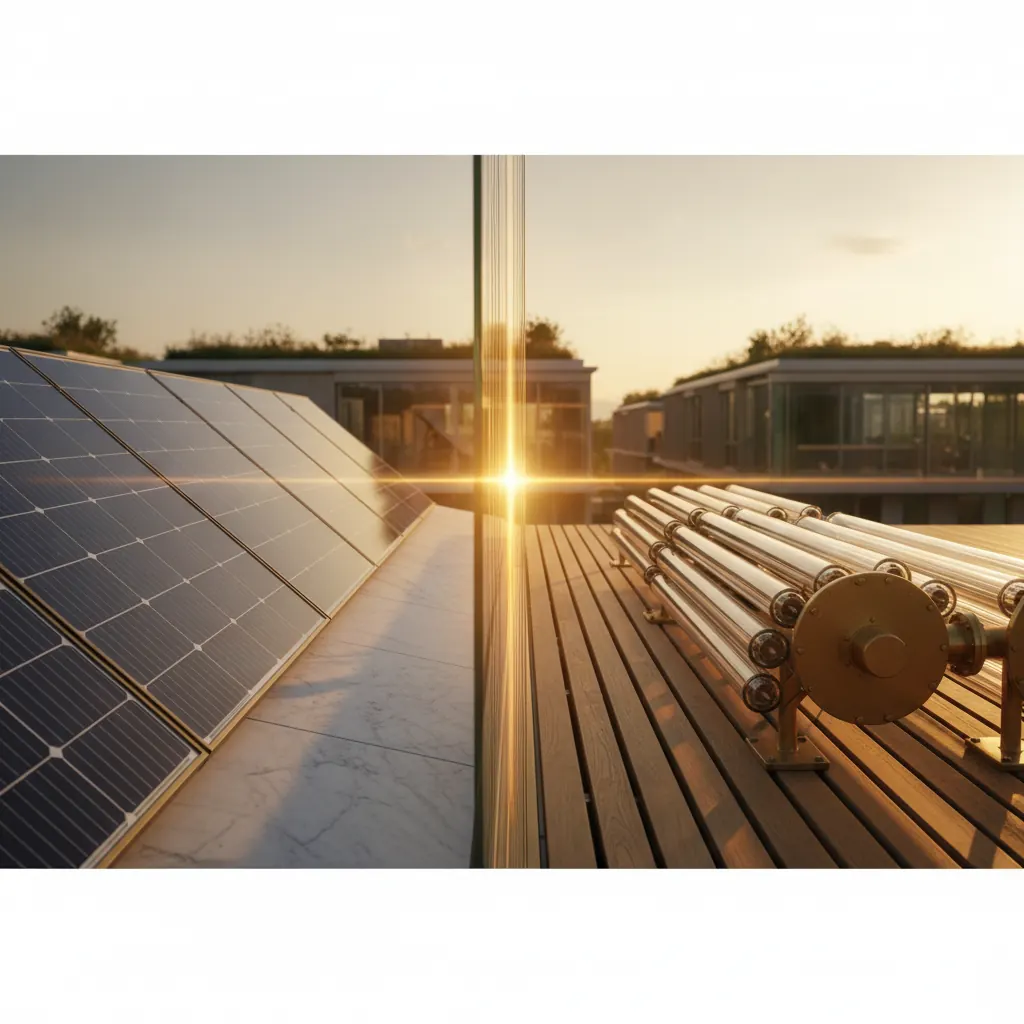 Photovoltaik vs. Solarthermie: Vor- und Nachteile im Vergleich
