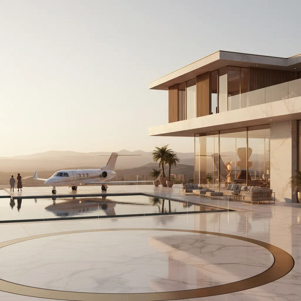 Private Aviation und Immobilienwerte