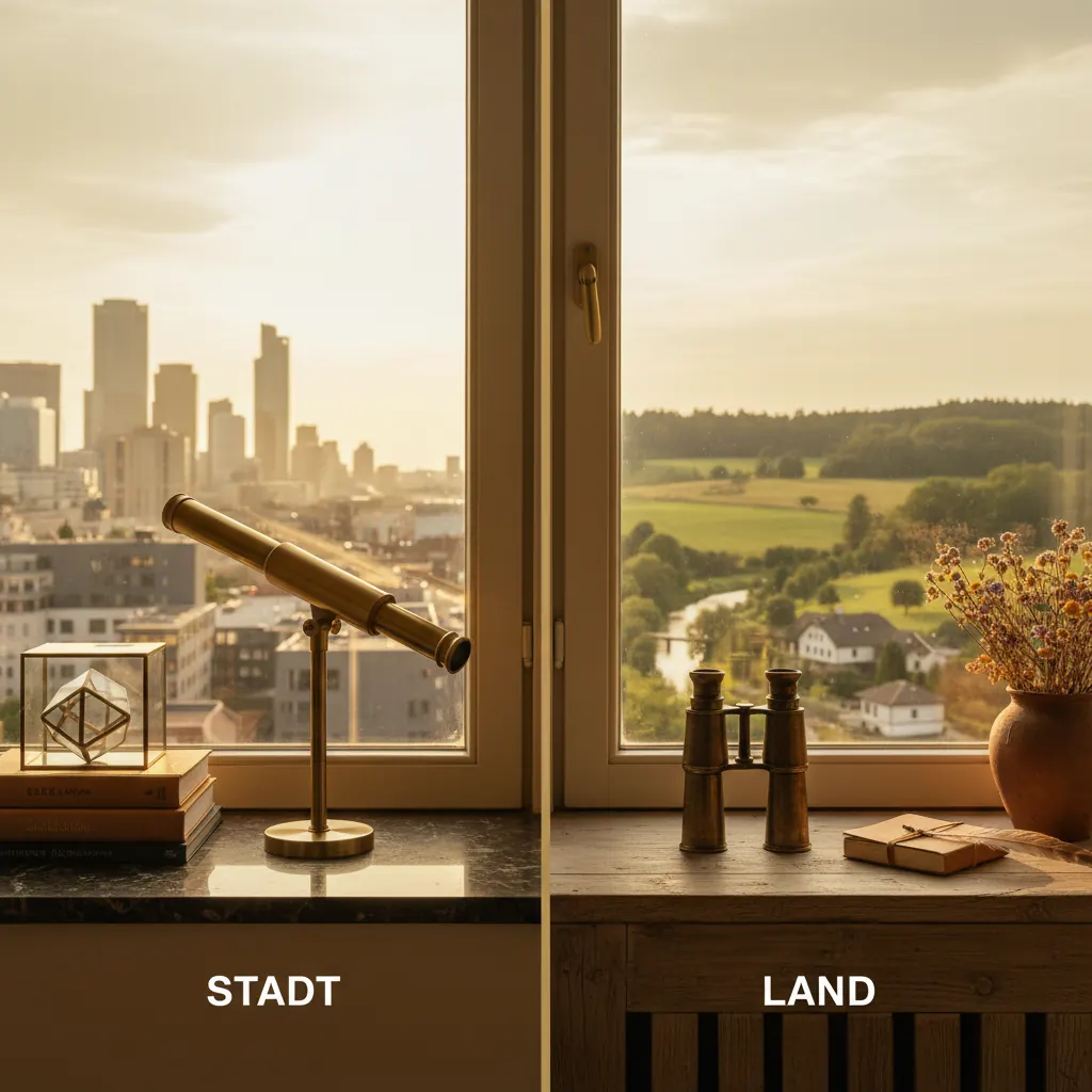 Stadt vs. Land: Die Vor- und Nachteile abwägen
