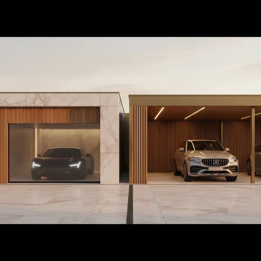 Unterschied zwischen Garage und Carport einfach erklärt