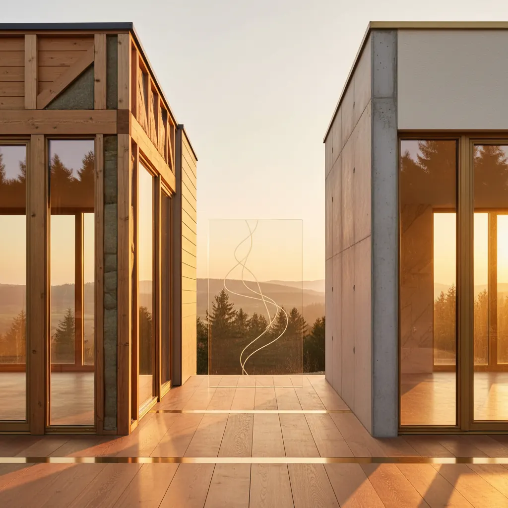 Unterschied zwischen Holzhaus und Massivhaus einfach erklärt