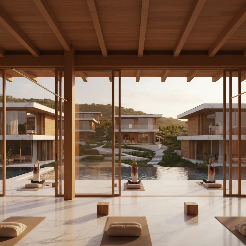 Yoga-Resorts und Immobilien